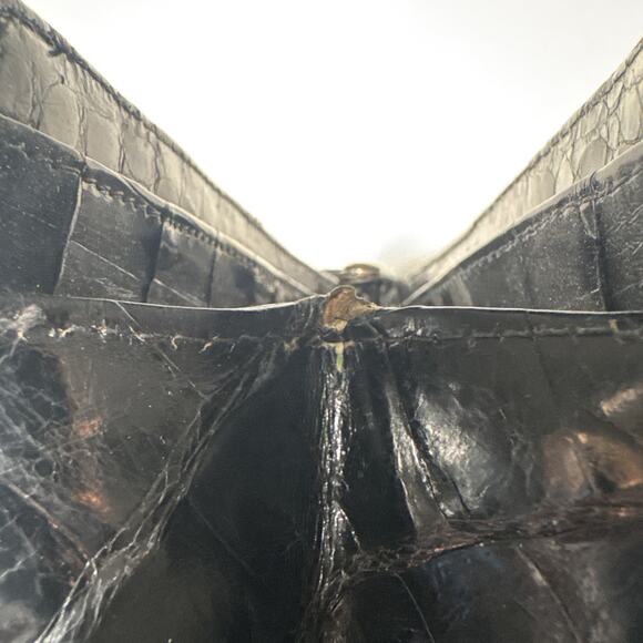 Vintage Alligator Leather Small Hand Bag - Picture 5 of 16